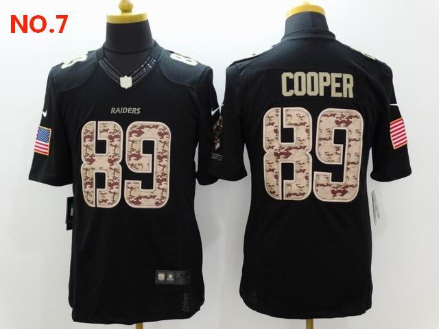 Men's Las Vegas Raiders 89 Amari Cooper Jesey NO.7;